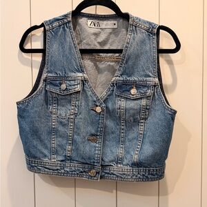 Zara Light Blue Denim Jacket